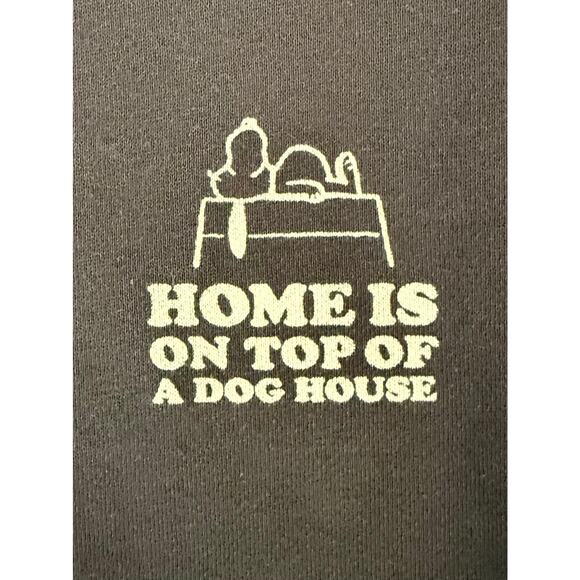 UNIQLO x Peanuts UT Sweatshirt in 08 Dark Grey Unisex Medium Crewneck Sweater - Picture 5 of 5